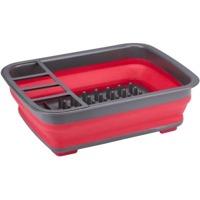 3. DIRT DEVIL FOLDABLE DISH DRYER WITH DRAINER