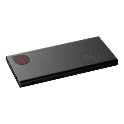 8. Baseus Adaman Metal Power Bank with Fast Charging 10000mAh 22.5W (Overseas Edition 2021) Black