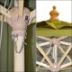 19. WOODEN GARDEN UMBRELLA 250 CM FOLDABLE GREEN