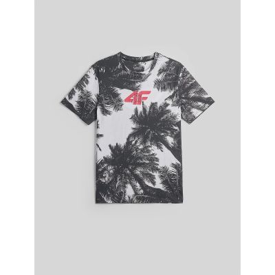 4. Men's regular printed T-shirt 4F 4FRSS26TTSHM4302-20A
