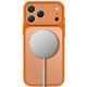 4. Tech-Protect MagPrime MagSafe CC case for iPhone 18 Pro / 17 Pro - matte orange