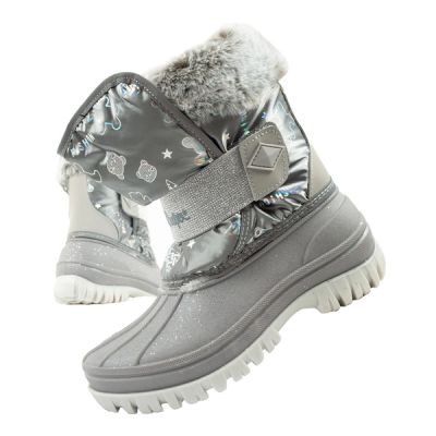 Lee Cooper winter boots children's insulated snow boots for girls gray