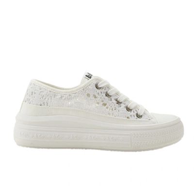 2. Lee Cooper women's sports shoes sneakers white platform lace