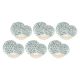 2. ROSE&TULIPANI SEA STONES Dinner set for 6 people