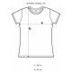 4. Women's T-shirt LEONE LW1011/S16 turquoise "M"