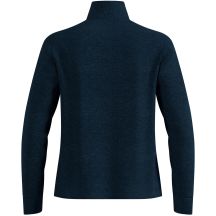 Men's Odlo GRID FLEECE mid-layer full-zip fleece jacket, green