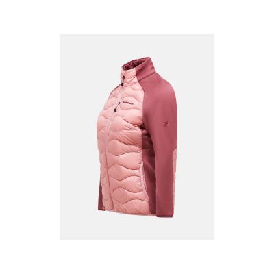 3. Women's down jacket PEAK PERFORMANCE W Helium Hybrid Down Jacket pink