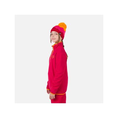 4. Rossignol Jr Strawpile Fleece Hz Sweatshirt Red