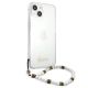 4. Guess GUHCP13MKPSWH iPhone 13 6.1" Transparent hardcase White Pearl
