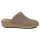 2. Filippo DK7567 Taupe Leather Wedge Sandals