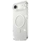 2. CARE by PanzerGlass Flagship Urban Explorer Case w. White MagSafe for iPhone Air - Clear Glitter