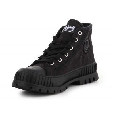 4. Palladium Pallashock Mid OG Black/Black U shoes 76681-008-M