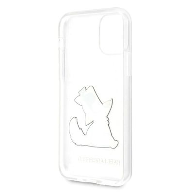 6. Karl Lagerfeld Choupette Fun iPhone 11 / Xr Case - Transparent