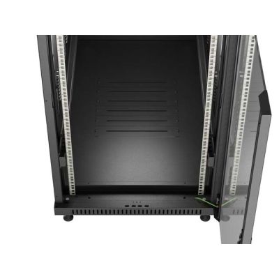 12. Lanberg FF01-6222-12B 22U Rack Freestanding Rack Black