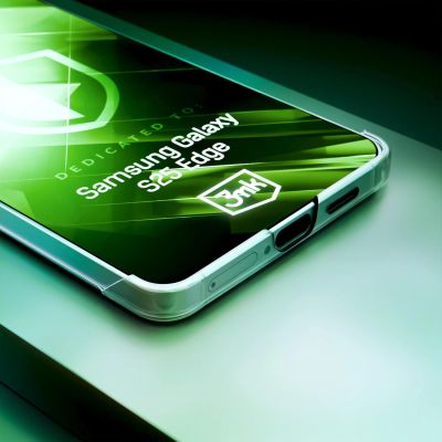 14. 3mk Just20g Clear Case for Samsung Galaxy S25 Edge - transparent