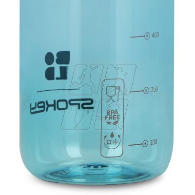 2. Water bottle - blue Spokey BOLD 1 l bottle 940566