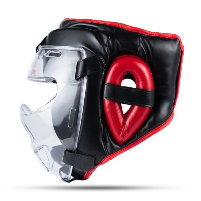 8. Boxing helmet with polycarbonate mask M - Hannibal
