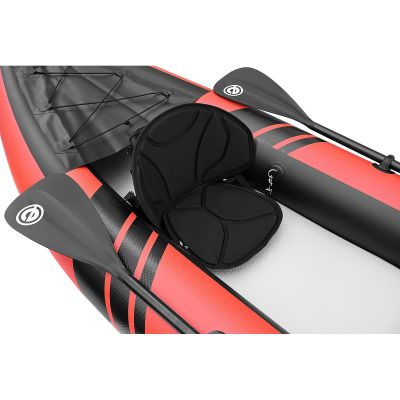 28. 2-PERSON KAYAK SET 385x96x42CM LAMINATED PVC 200KG ENERO