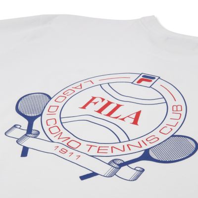 6. Fila Parella men's T-shirt white FAM1108 10001