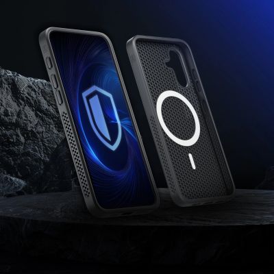 5. 3mk COOLing MagCase for Apple iPhone 16 - black