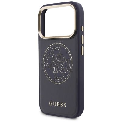 6. Guess Perforated 4G MagSafe case for iPhone 17 Pro - blue
