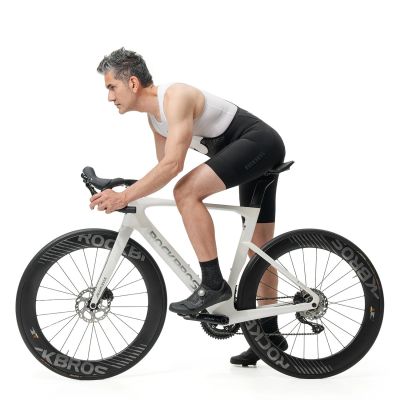 4. Rockbros TLDK001-1 ROAD TO SKY Men's Cycling Shorts with Pad Size M - Black