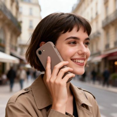 5. Tech-Protect Silicone MagSafe Case for iPhone 16e / 17e - Brown