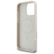 7. Guess Grained Gold Ring MagSafe Case for iPhone 16 Pro Max - Beige
