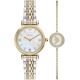 Emporio Armani Gianni T-Bar Women's Watch Gift Set AR80086SET + BOX
