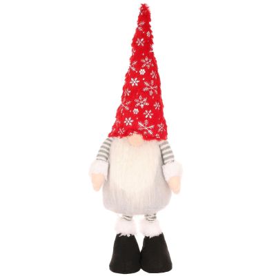 13. DECORATIVE gnome with telescopic legs 56-75cm