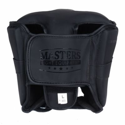 3. Masters Ktop Boxing Helmet-Matt-Black M 02181-M