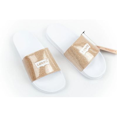 4. Levi's women's sports slippers comfortable glitter shoes fashionable