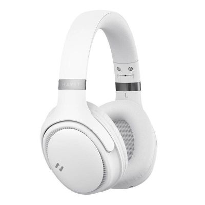 4. HAVIT H630BT Bluetooth Headphones (White)