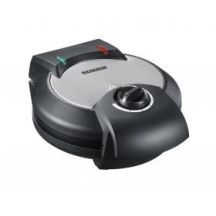 Severin WA 2103 waffle maker 4 waffles. 1200 W Black, Silver