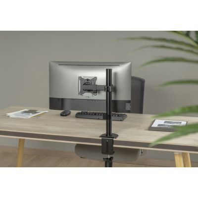 10. GEMBIRD ADJUSTABLE DESK MONITOR ARM/HOLDER 17-32, VESA 100X100MM, UP TO 9 KG