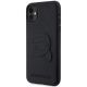 2. Karl Lagerfeld KLHCN613DRKNK iPhone 11 / Xr 6.1" black/black hardcase Rubber Karl Head 3D