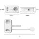 3. Orico AP3 65W GaN 6in1 Power Strip 2x AC + 2x USB-A + 2x USB-C - White