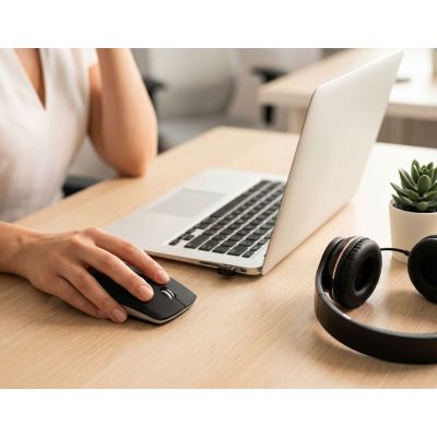4. Esperanza EM120K mouse (optical; 1600 DPI; black)