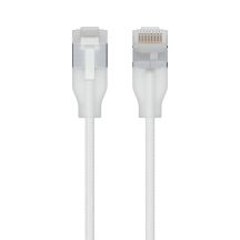 Ubiquiti UACC-Cable-Patch-EL-C6A-12M-W Network Cable Translucent, White Cat6a Round