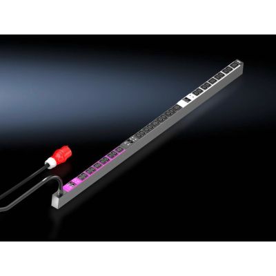 Rittal 7979.137 PDU power distributor 30 x network socket 0U Black