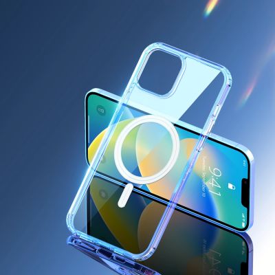 11. Dux Ducis Clin magnetic case for iPhone 14 Plus compatible with MagSafe transparent