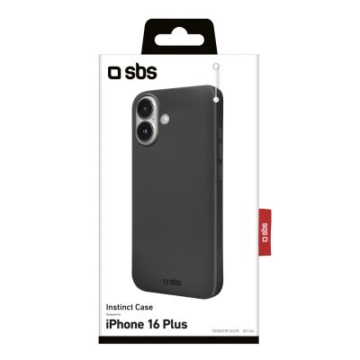 2. SBS Instinct Case for iPhone 16 Plus - Black