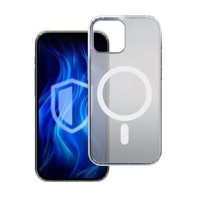 19. 3mk Frosty MagCase White for Apple iPhone 14 Plus - white