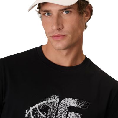 4. Men’s T-Shirt 4F M3558 Deep Black 4FWAW26TTSHM3558 20S