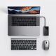 12. Baseus PioneerJoy 4xUSB-A 3.0 USB-C Hub - Gray
