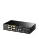 CUDY GS1010PS2 8-port GbE PoE Switch with 2 ports