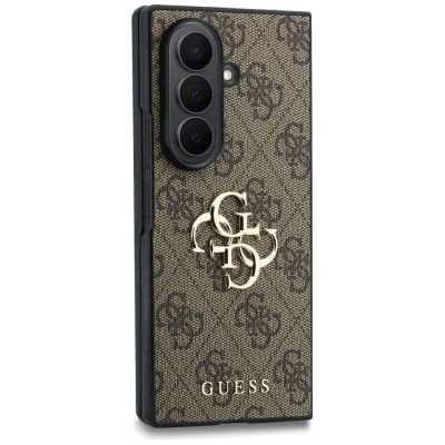 3. Guess Big 4G Logo Case for Samsung Galaxy Z Fold 8 Ultra - Brown