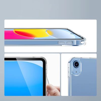2. Tech-Protect FlexAir Hybrid Case for iPad 10.9” 10 / 2022 / 11” 11 / 2025 - Transparent