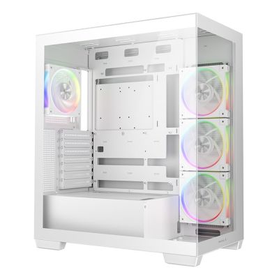 2. DeepCool CG580 4F V2 Midi Tower PC Case, White, R-CG580-WHADA4-G-2
