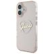 2. Guess IML Heart Case for iPhone 16 - Pink